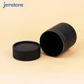 Recycled 100% Cylinder Cardboard Kraft Black Candle Paper Tube Packaging Cardboard Round Box Tube