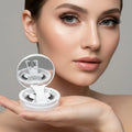 New 2026 Handmade Invisible Magnetic False Lashes with Strong Magnetic 6 Magnets Synthetic Hair Applicator