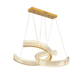 Modern Minimalist Restaurant Living Room bar Crystal Chandelier Hotel Large Lobby Front Desk Droplight Club Pendant Lamp