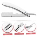 Manual Razor Blades Holder Sturdy Stand for Shaving Eyebrow Grooming Beard Maintenance