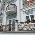 From Vietnam Wrought Iron Balcony Railing with Modern Design Enhances Outdoor View Strong Structure & Timeless Appeal