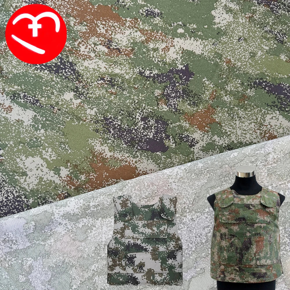 Factory 100% Polyester 300D 600D 900D 1000D Starry Sky Camouflage Oxford Fabric PU Coated Waterproof Printed Fabric in Stock