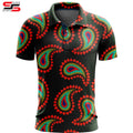 Wholesalers New Design Pattern Smart Casual Jersey for T-Shirt Custom Logo Digital Printing Man Quick Athletic Golf for Shirt