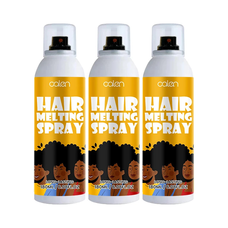 Luxfume Customs Logo 180ML Superior Hold Sweat Resistant Glue Melt Styling Spray