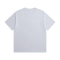 Oem customized cotton round neck short-sleeved t shirts with printed logos and embroidery for mens