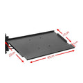 Keyboard Tray for Aluminum Profile Sim Racing Cockpit Adjustable Sliding Mount Gaming Simulator Extension Stable Platform