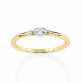 IGI Certified Lab Grown Diamond Solitaire Ring Women 14K 18K Gold Radiant Cut E Color VVS Clarity Classic Engagement Ring