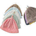 Customized Russian Japanese Eco-Friendly Coral Fleece Sauna Hats & Cap Washable Towel Multiple Colors for Men & Women