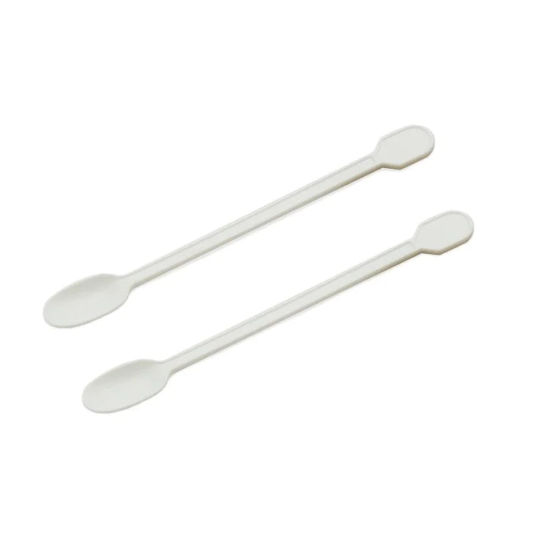 4.5 Inch Biodegradable Compostable Eco-Friendly Disposable CPLA Spoon for Coffee Stirrer