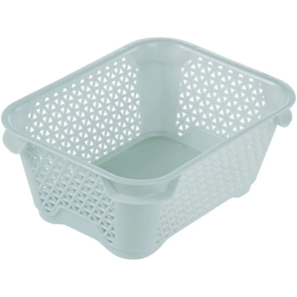Mini Basket DIN A7 16 x 12 x 7 cm Mirko Blue
