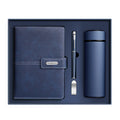 Custom Logo Luxury Business Vacuum Flask Set with Notebook and Pen