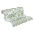Made in Germany - Wallpaper rolls Jungle Green White Grey Gold - Non Woven Vinyl - Wallpaper Home Decoration - 1005 x 053 m