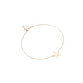 925 Sterling Silver Star and Hal-Hal Design Fashion Anklets Made in Turkey