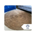 Handwoven Natural Water Hyacinth Round Carpet Eco-Friendly Adds Warmth and Charm to Living Spaces From Blue Lotus Vietnam