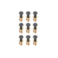 High Quality Threaded Wood Inserts Bolt Fastener Connector Hex Socket Drive 1/4-20 X 25/32 Furniture Screw Nut