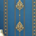 2022 Europe Damask Non Woven Wallpaper Home Decor Florals Wall Paper Wholesale