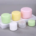 High Quality 10ml PP Cosmetic Jar for Face Cream Lotion & Loose Powder Silver Caps Custom Color Options Silk Screen Printing
