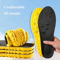 4D Running Insoles -Super Soft Arch Support Sports Shoe Inserts for Comfort & Orthopedic Foot Relief (Unisex)