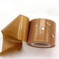 High Performance PTFE Glass Cloth Adhesive Tape Single Sided Heat Resistant Tape Fiberglass Wrapping