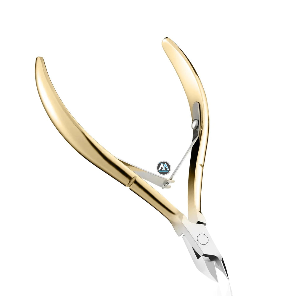 Professional Cuticle Nippers Stainless Steel Cuticle Trimmer Nail Clippers Remover Manicure Tool for Fingernails and Toenails