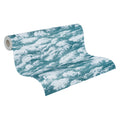 Made in Germany - Luxury Wallpaper rolls Clouds Blue White Non Woven Contract Wallpaper for Hotel - 1005 x 053 m
