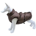 Customized Sizes Modern Dog Waterproof Knitted Bomber Winter Snow Jacket Thick Lining Polyester Material Solid Pattern Zipper