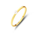 Latest Collection 925 Sterling Silver Rings Jewelry Women Custom 18k Pearl Wedding Rings for Parties Anniversaries