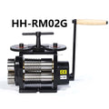 Boasta HH-RM02G Manual Jewelry Rolling Mill 130mm Steel Roller 65mm Dia 4:1 Gear Sheet Wire Ring Shank Mill