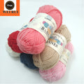 Fros Brand Milk Cotton 50g Combination 5ply Milk Cotton Yarn 50g Acrylic Crochet Yarn for Hand Knitting