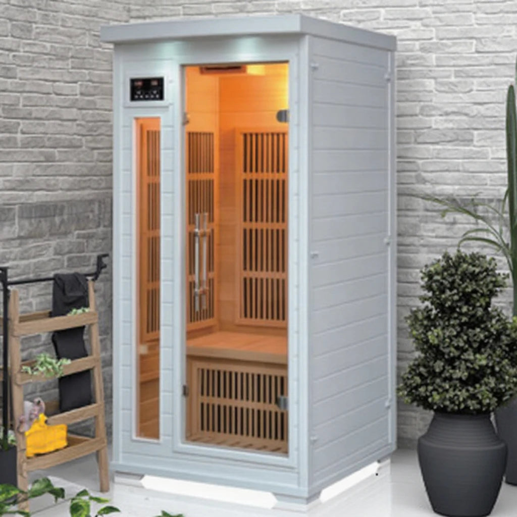 In Stock Immediately Delivery Luxury Indoor Steam Sauna Combination New Home Smart Automatic Finnish Dry Sauna
