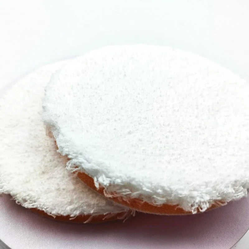 Buffing King 6-inch Orange Foam Pad & White Microfiber Towel Professional Auto Detailing Grade MegaBDM