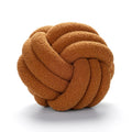 Home Decorative Soft Round Plush Boucle Knot Ball Pillow for Bed Couch Sofa