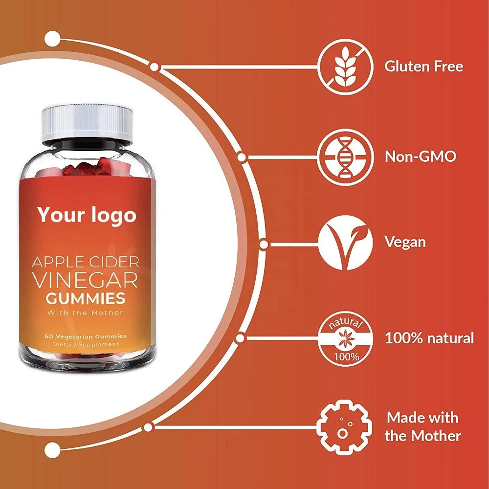 Customized Formula Gummy Vitamins Gummy Korea Apple Cider Vinegar Gummies Keto MegaBDM