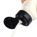 Hot Sale Black Flip Top Cap 38mm Mayonnaise Dispensing One Way Leak Proof 38-400 Flip Top Cap with Valve