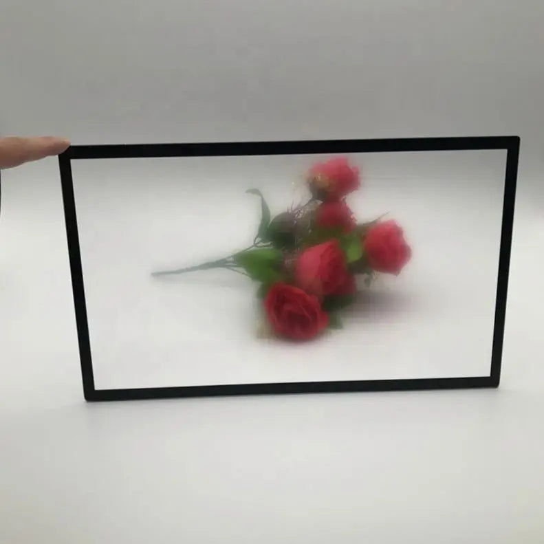 27-inch High Definition LCD Tempered Glass with Dual Side AR Coating 98% Light Transmission & Custom Silk-Screen Printing