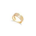 925 Sterling Silver Zircon Stones Band Ring Model ONR4024 From Turkey