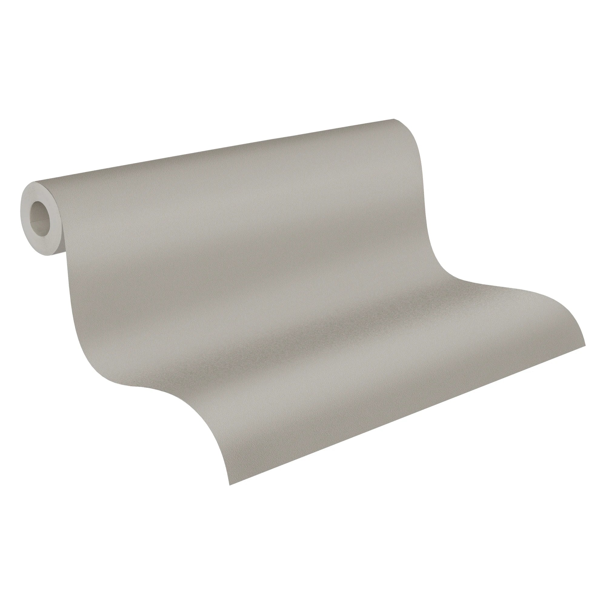 Made in Germany - Luxury Wallpaper rolls Plain Colour Grey Non Woven Vinyl Contract Wallpaper for Hotel - 2100 x 106 m