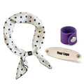 Wholesale Custom logo PU Leather Scarf Clasp Clip