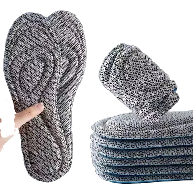Men's & Women's Orthopedic Memory Foam Insoles Nano Massage Sports Insole for Running Comfort Foot Support Warm Insole