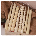 Wholesale OEM Factory DIY Creative Long Stem Rotating Scented Candle Silicone Mold Church Candle Making Supplies