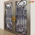 Custom Wrought Iron Main Doors Elevate Your Front Entry with Handcrafted Designs for Style Strength and Safety