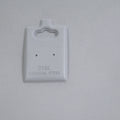Custom Jewelry Cards Text 361L Surgical Steel Charm Earring Stud Puff Pads