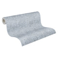 Made in Germany - Wallpaper rolls Used Look Grey Silver - Non Woven- Modern Wallpaper Graphic for Walls - 1005 x 053 m