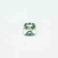 Lab-Grown Green Sapphire Cushion Cut High-Precision Synthetic Gemstone Loose Stones for Fine Jewelry & OEM Orders