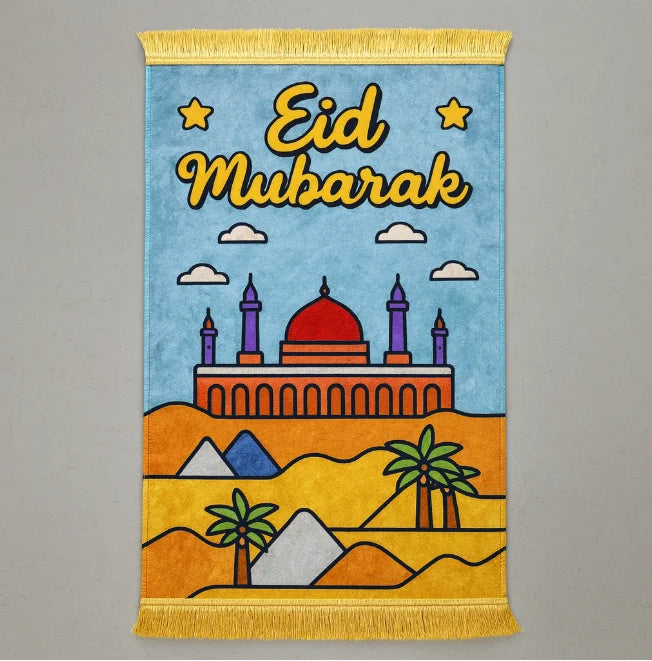 Pafu Ramadan Decorations Ramadan Prayer Mats for Kids  Adolescent Ramadan Kids Gift Muslim Prayer Carpets