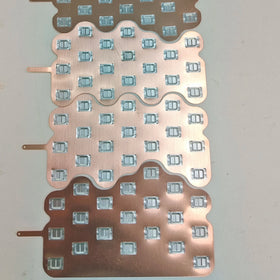 WELLGO OEM 21700 Copper-nickel Composite Connector Strip 12v 24v 48v Battery Contact Nickel Copper Insulator Busbar