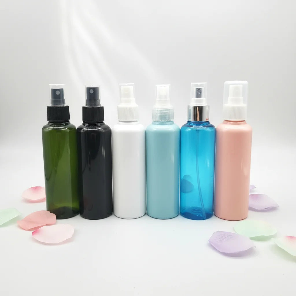 Hot Sale 150ml Hard Plastic Pump Sprayer Spray Bottle with Custom Screen Printing for Shampoo Lotion Cosmetics Packaging