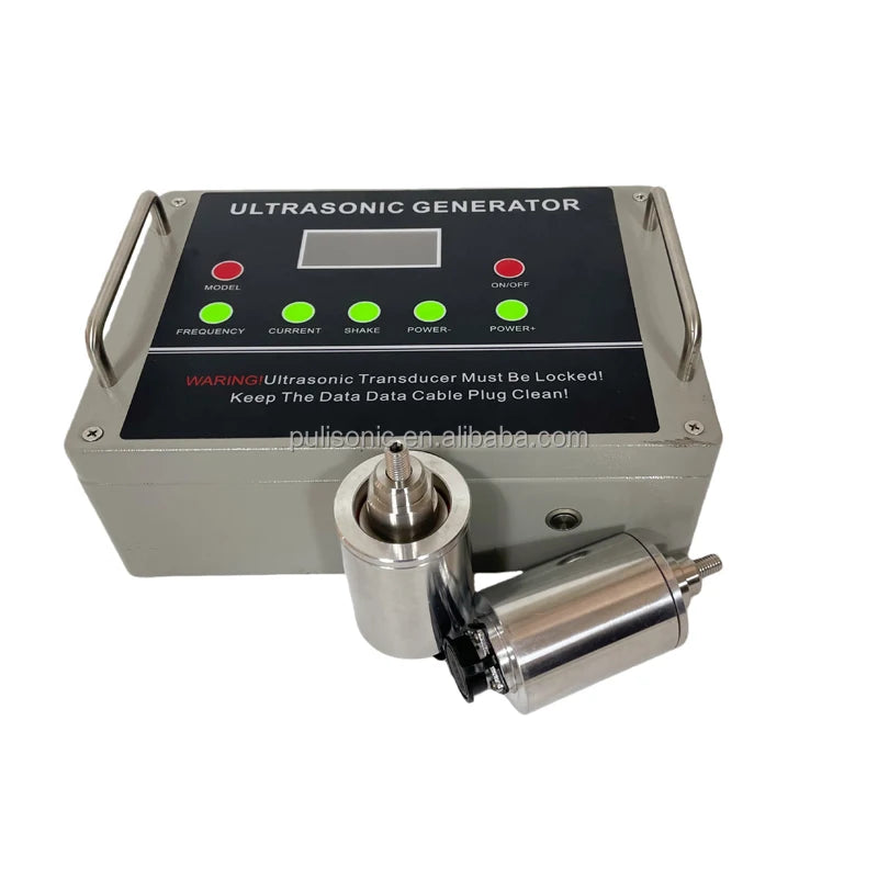 200W 28kHz Ultrasonic Generator & Transducer Kit for Fine Powder Ultrasonic Vibrating Screens
