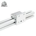 3 Slot Mount Short Single Flange H Shaped Linear Bearing Kits for 40 Series T Slot