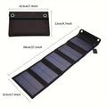 SMARAAD 50W Solar Panels Usb Charger Portable Foldable Solar Panel Outdoor Portable Charging With USB Cable